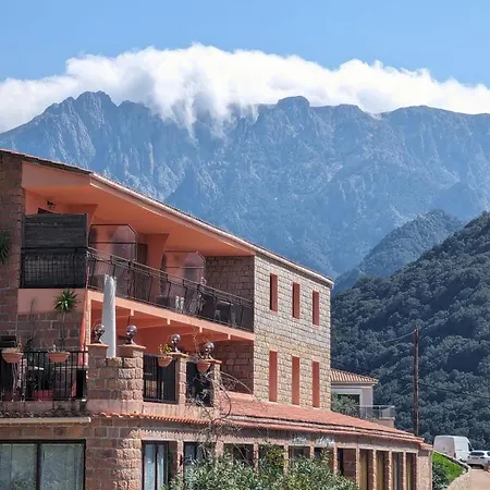 아파트 Le Porto T3 55m2 Vue Immeuble Traditionnel En Pierre De Taille Avec Prestations Exceptionnelles Barbecue Ordinateur Videosurveillance Terrasse Panoramique Porto (Corsica)